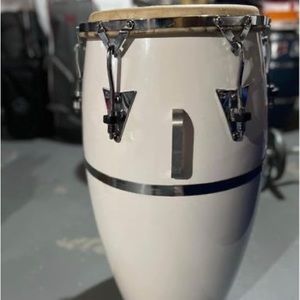 Latin Percussion White fiberglass Tumba conga